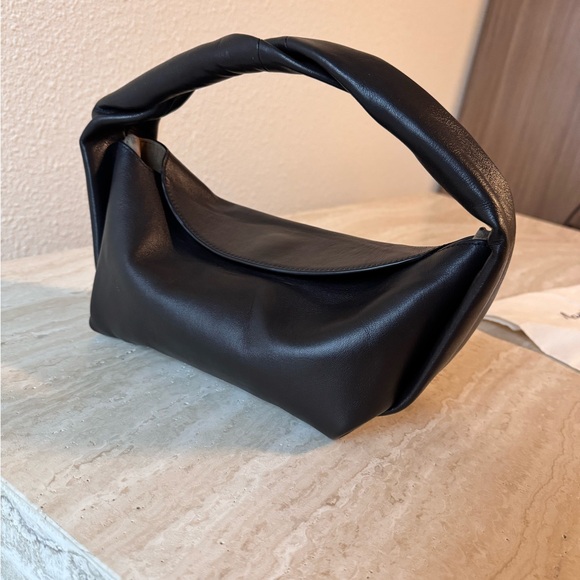 Massimo Dutti Chocolate Brown Leather Shoulder Bag - Picture 6 of 10